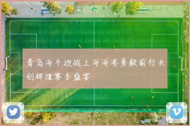 青岛海牛迎战上海海港勇毅前行共创辉煌赛季盛宴